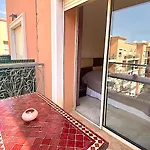Centre Ville Marrakech, 2 Pieces 55M2,Clim,Piscine