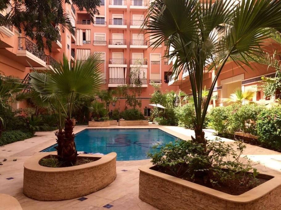 Centre Marrakech, 2 Pieces 55m2,clim,piscine Appartement *